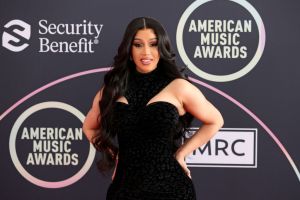 2021 American Music Awards Red Carpet Roll-Out With Host Cardi B
