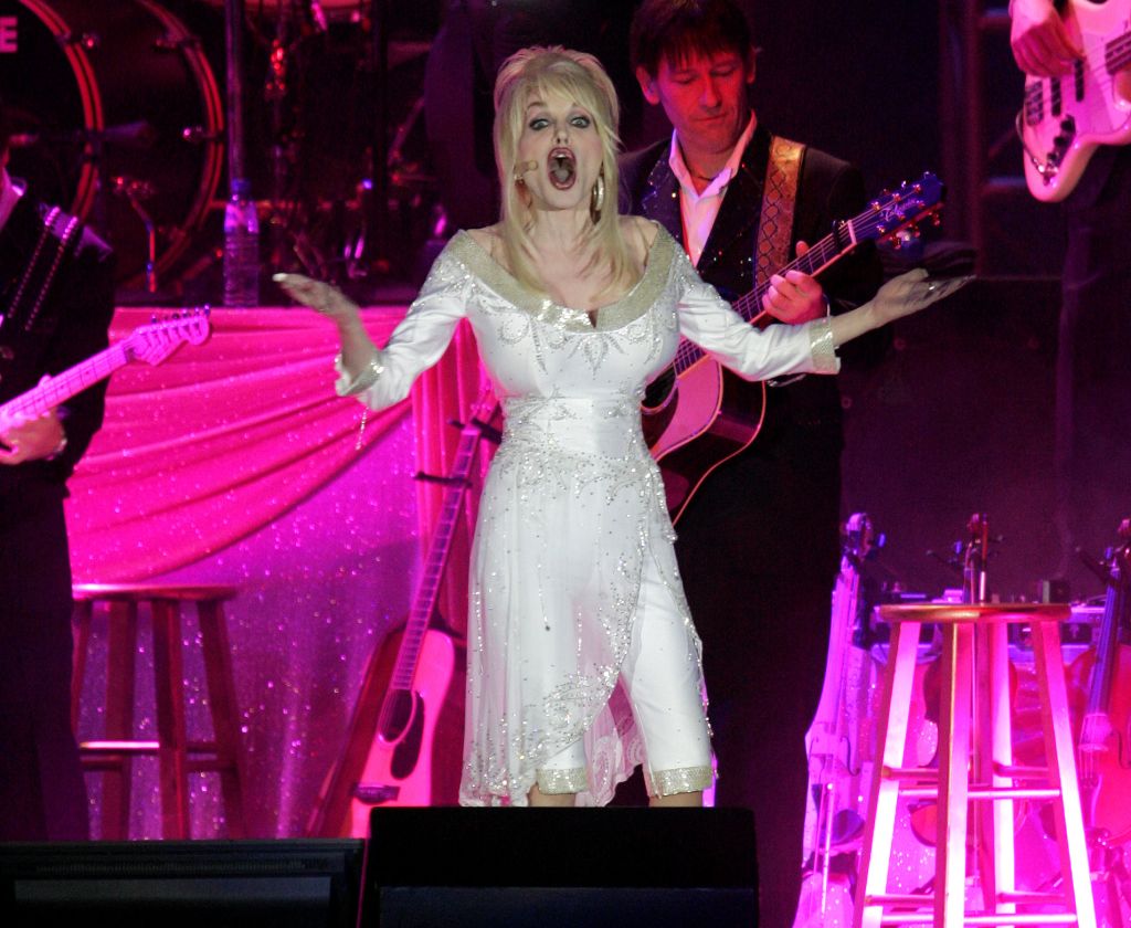 Dolly Parton live in concert on March 18, 2007 in Zwolle, Natherlands...