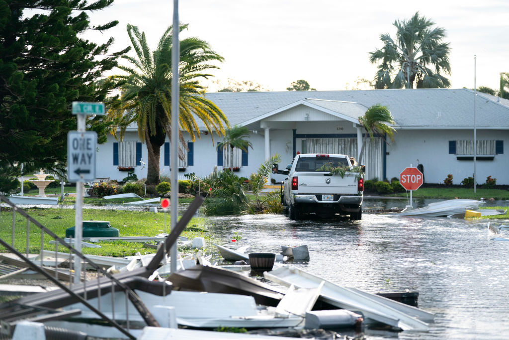 Hurricane Milton Barrels Into Florida